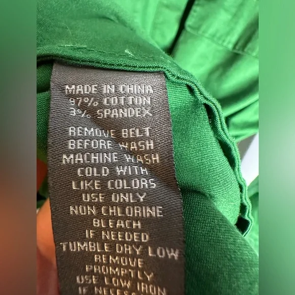 Vince Camuto 4P green dress sleeves and pockets - Picture 7 of 7